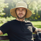 🧢 ☀️ Cappello da sole per esterni con tesa larga e sottogola – Leggero, protettivo e perfetto per la spiaggia e le escursioni 🏖️ 🥾