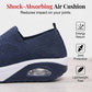👟✨ Scarpe da passeggio slip-on con cuscinetti d'aria – Traspiranti, ammortizzanti, comode tutto il giorno 🌿