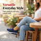 👟✨ Scarpe da passeggio slip-on con cuscinetti d'aria – Traspiranti, ammortizzanti, comode tutto il giorno 🌿
