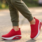👟✨ Scarpe da passeggio slip-on con cuscinetti d'aria – Traspiranti, ammortizzanti, comode tutto il giorno 🌿