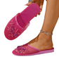 🌸 SCONTO DEL 50% A TEMPO LIMITATO! ✨ Pantofole in rete con ricami floreali – Eleganti, morbide, traspiranti 👣