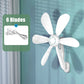 Ventilatore da parete potente e leggero per uso domestico