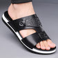 💨 Sandali slip-on traspiranti da uomo – morbida ecopelle, facili da abbinare per le giornate calde☀️