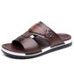 💨 Sandali slip-on traspiranti da uomo – morbida ecopelle, facili da abbinare per le giornate calde☀️