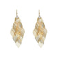 💎Offerta a tempo limitato⏰ Eleganti orecchini da donna a cascata con motivo a foglia traforata👂🍃