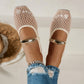 Ballerine eleganti da donna traforate