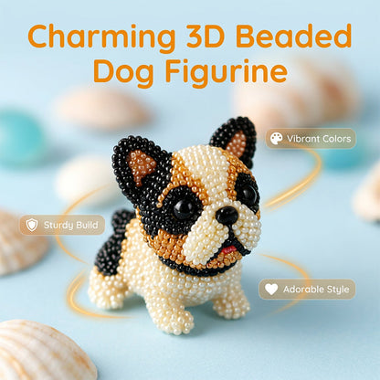 🎨🐶 Kit per modellino 3D di cane con perline colorate – Sconto del 50%! Perline colorate, design 3D e tanto divertimento creativo per tutte le età. 🔥✨