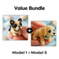 🎨🐶 Kit per modellino 3D di cane con perline colorate – Sconto del 50%! Perline colorate, design 3D e tanto divertimento creativo per tutte le età. 🔥✨