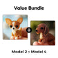 🎨🐶 Kit per modellino 3D di cane con perline colorate – Sconto del 50%! Perline colorate, design 3D e tanto divertimento creativo per tutte le età. 🔥✨
