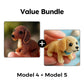 🎨🐶 Kit per modellino 3D di cane con perline colorate – Sconto del 50%! Perline colorate, design 3D e tanto divertimento creativo per tutte le età. 🔥✨