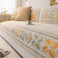 Copridivano in Chenille Stile Boho Antiscivolo