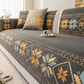Copridivano in Chenille Stile Boho Antiscivolo