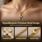 💎 50% DI SCONTO! ✨ Ciondolo a Croce con Zirconi – Brillante, elegante e senza tempo – Perfetto per tutti i giorni o occasioni speciali ✝️