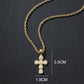 💎 50% DI SCONTO! ✨ Ciondolo a Croce con Zirconi – Brillante, elegante e senza tempo – Perfetto per tutti i giorni o occasioni speciali ✝️