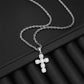 💎 50% DI SCONTO! ✨ Ciondolo a Croce con Zirconi – Brillante, elegante e senza tempo – Perfetto per tutti i giorni o occasioni speciali ✝️