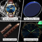 ⌚ SCONTO DEL 50% PER UN PERIODO LIMITATO! 💥 Orologio da uomo semplice con giorno e data – Acciaio inossidabile, lancette luminescenti, classico ✨