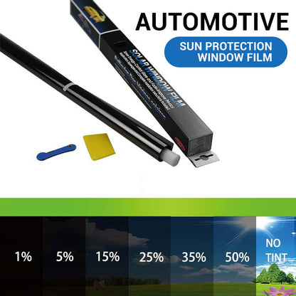 🔒✨ Pellicola Oscurante Multiuso – Privacy Immediata per Auto, Casa e Ufficio! 🚗🏠🏢 Blocca il 99% dei Raggi UV ☀️ – Tagliabile su Misura ✂️ – 6 Livelli di Oscuramento – 300 x 50 cm