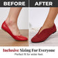 Scarpe basse da donna con scollo a V