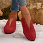Scarpe basse da donna con scollo a V