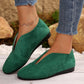 Scarpe basse da donna con scollo a V