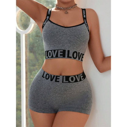 Set Lingerie da Donna: Canotta e Culotte Boy Short