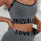 Set Lingerie da Donna: Canotta e Culotte Boy Short