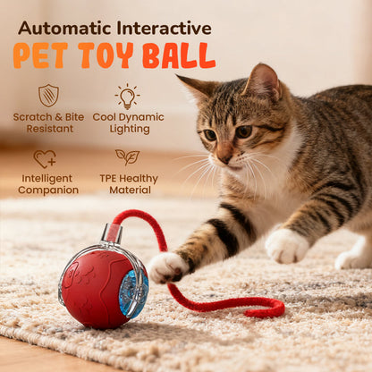 Pallina Giocattolo Interattiva Automatica per Animali Domestici