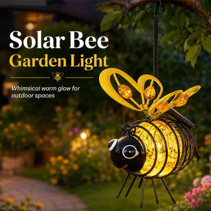 🐝 Luce Solare a Forma di Ape da Appendere – Regalo Perfetto per gli Amanti delle Piante, le Mamme o Chiunque Ami Sorridere ❤️