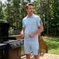 Set Casual da Uomo con Maglietta a Maniche Corte e Pantaloncini