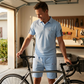 Set Casual da Uomo con Maglietta a Maniche Corte e Pantaloncini