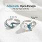 Anello a Coda Regolabile, Gioielli Marini