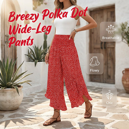 🔥 Oggi SCONTO DEL 50%! Pantaloni da donna a vita alta, dalla linea morbida e a gamba larga: snellenti, comodi e chic