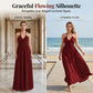 💞👗 PROMO FLASH 50%! Vestito Lungo Donna con Schiena Scoperta e Collo all'Americana – Silhouette Maxi Fluida, Tessuto Premium Arricciato, 2 Colori, Taglie S-5XL, Ideale per Serate Estive ed Eventi Eleganti ✨