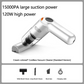 🚗 Aspirapolvere Wireless per Auto 10000Pa 💨✨ - Motore 120W | Batteria 4000mAh 30min | Filtro HEPA Lavabile | Senza Filo 400g | 3 Versioni | 50% DI SCONTO