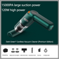 🚗 Aspirapolvere Wireless per Auto 10000Pa 💨✨ - Motore 120W | Batteria 4000mAh 30min | Filtro HEPA Lavabile | Senza Filo 400g | 3 Versioni | 50% DI SCONTO