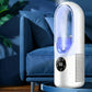 Ventilatore Elettrico Senza Pale a 6 Velocità con Luce