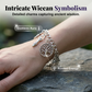 📢📢 50% DI SCONTO !! ⏰ Bracciale portafortuna vintage pagano per donna – un gioiello che racconta storie antiche! ✨📿