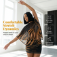 Completo Top con Scialle Asimmetrico e Gonna a Vita Alta