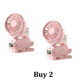 Ventilatore Personale Ricaricabile USB con Nebulizzatore