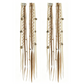 🍂Estensioni per Capelli Pre-Intrecciate✨Tono Maillard Allungamento Naturale dei Capelli