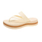 👡 Infradito con Plateau e Cinturino Intrecciato da Donna👣 – Imbottite, Antiscivolo e Perfette per l'Estate