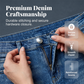 🎁Nuovi Arrivi 2026 50% OFF💥Bermuda di Jeans Casual Effetto Consumato da Donna – Elasticità 4 Direzioni, Orlo Grezzo, Stile Vintage 🌿