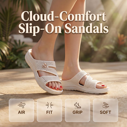 Sandali Slip-On con Suola Morbida da Donna