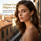 🏆 Best seller – ora a metà prezzo! Orecchini vintage da donna con motivi a goccia incisi