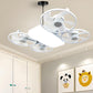Lampada Ventilatore Modello Drone E27 a 3 Velocità con Telecomando