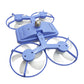 Lampada Ventilatore Modello Drone E27 a 3 Velocità con Telecomando