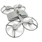 Lampada Ventilatore Modello Drone E27 a 3 Velocità con Telecomando
