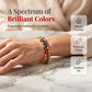 🌸 50% DI SCONTO ORA! 🌸 Bracciale Tennis Multicolore Elegante da Donna