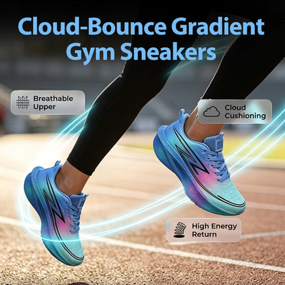 Sneakers Traspiranti con Suola Ammortizzata per Palestra e Outdoor