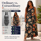 🔥 50% DI SCONTO! 👗 Elegante Maxi Abito con Scollo a V – Vestito Estivo Senza Maniche con Stampa Mimetica | Leggero, Comodo & Per Ogni Occasione ✨